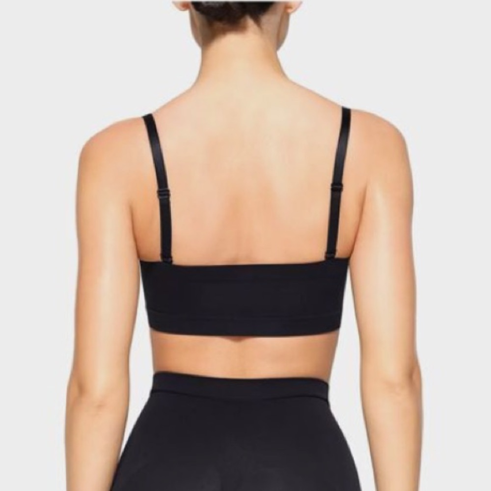 Skim Sheer Sculpt Blk Onyx Bra/Bandeau. Size XL - Picture 2 of 7